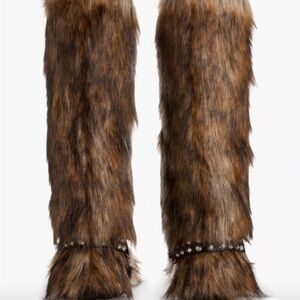 Sold Miu Miu Brown Over the Knee Boots sold